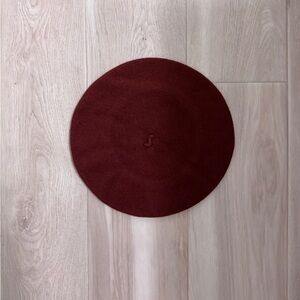 Parkhurst Classic 11" Diameter Brown Wool Basque Beret Unisex